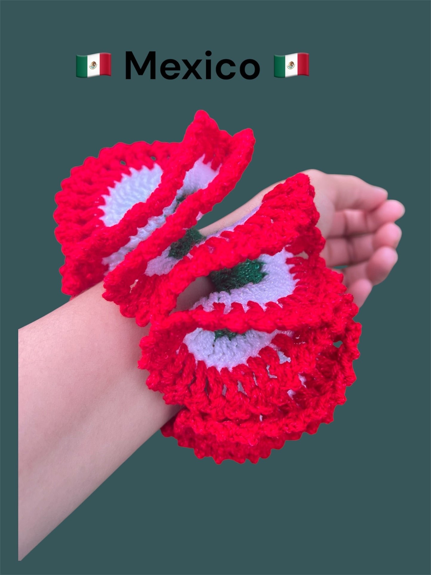 Scrunchie hair a crochet Mexico