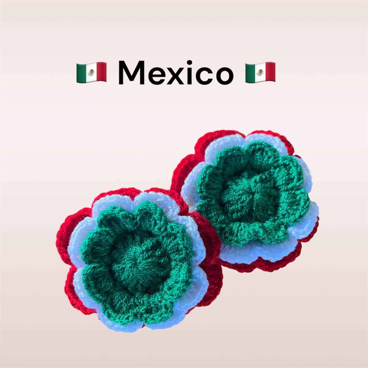 Scrunchie hair Flor de Mexico (pack x2)