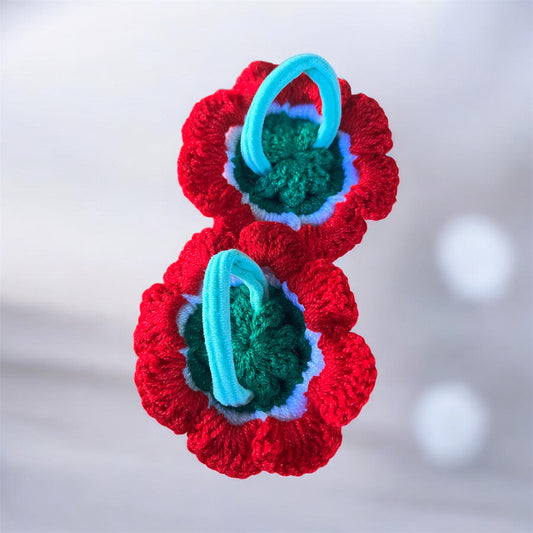 Scrunchie hair Flor de Mexico (pack x2)