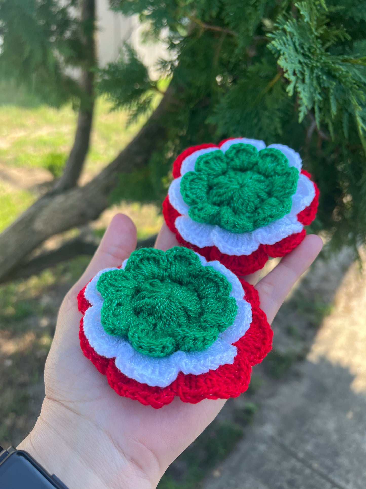 Scrunchie hair Flor de Mexico (pack x2)
