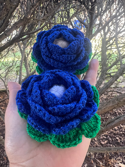 Scrunchies hair- Flor a crochet (PACK X2)
