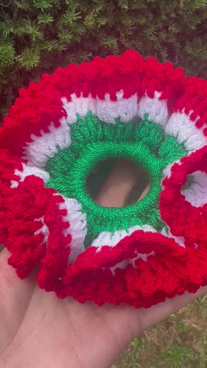 Scrunchie hair a crochet Mexico