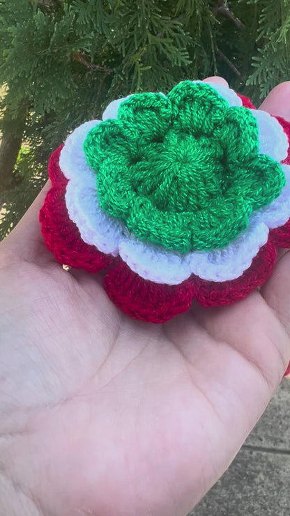 Scrunchie hair Flor de Mexico (pack x2)